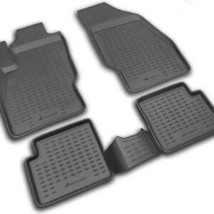 ΜΑΡΚΕ ΠΑΤΑΚΙΑ ΣΕ ΣΚΑΦΗ TPE ΛΑΣΤΙΧΟ ΓΙΑ OPEL CORSA D 09/2006-2014 / OPEL CORSA E 2014-2019  ΣΕ ΜΑΥΡΟ ΧΡΩΜΑ NOVLINE - 4 ΤΕΜ. EXP.NLC.37.14.210K