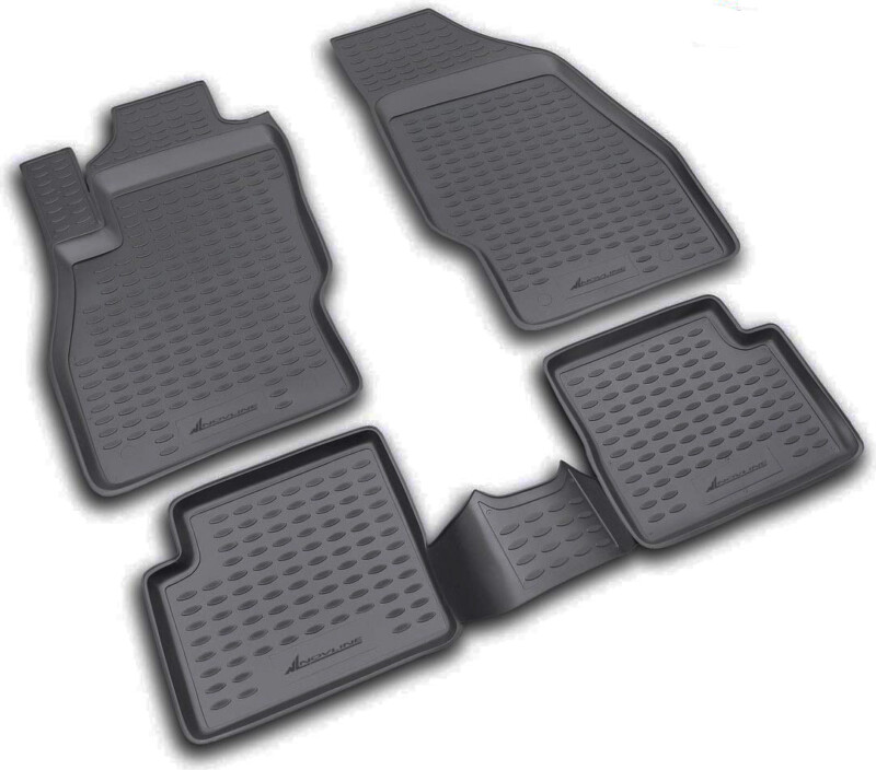 ΜΑΡΚΕ ΠΑΤΑΚΙΑ ΣΕ ΣΚΑΦΗ TPE ΛΑΣΤΙΧΟ ΓΙΑ OPEL CORSA D 09/2006-2014 / OPEL CORSA E 2014-2019  ΣΕ ΜΑΥΡΟ ΧΡΩΜΑ NOVLINE - 4 ΤΕΜ. EXP.NLC.37.14.210K