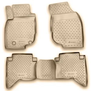 ΠΑΤΑΚΙΑ ΣΕ ΣΚΑΦΗ TPE ΛΑΣΤΙΧΟ ΓΙΑ TOYOTA HILUX 2011-2015  ΣΕ ΜΠΕΖ ΧΡΩΜΑ NOVLINE - 4 ΤΕΜ. EXP.NLC.48.52.212K