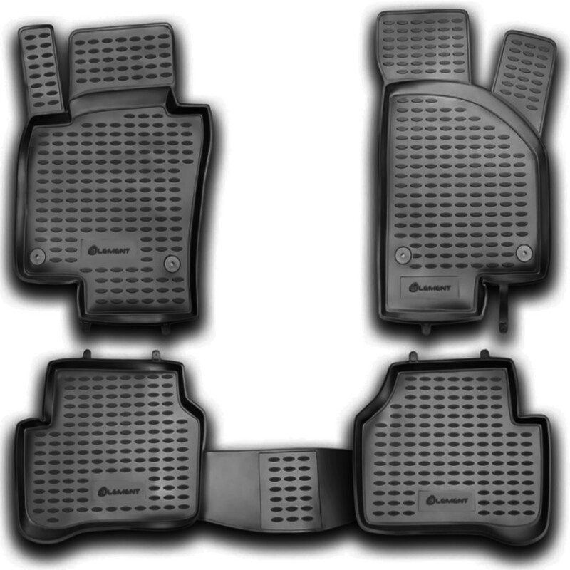 ΜΑΡΚΕ ΠΑΤΑΚΙΑ ΣΕ ΣΚΑΦΗ TPE ΛΑΣΤΙΧΟ ΓΙΑ VW PASSAT 01/2011-2015  ΣΕ ΜΑΥΡΟ ΧΡΩΜΑ NOVLINE - 4 ΤΕΜ. EXP.NLC.51.34.211KN