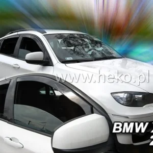 ΑΝΕΜΟΘΡΑΥΣΤΕΣ ΓΙΑ BMW X6 E71 5D 2008-2014 ΖΕΥΓΑΡΙ ΑΠΟ ΕΥΚΑΜΠΤΟ ΦΙΜΕ ΠΛΑΣΤΙΚΟ HEKO - 2 ΤΕΜ. 11141