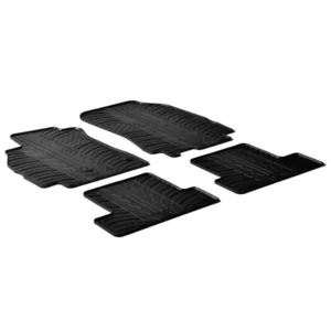 ΜΑΡΚΕ ΠΑΤΑΚΙΑ ΣΕ ΣΚΑΦΗ ΛΑΣΤΙΧΟ ΓΙΑ RENAULT MEGANE III 10/2008-2016 SUMISURA ΣΕ ΜΑΥΡΟ ΧΡΩΜΑ ME ΚΟΥΜΠΩΜΑΤΑ LAMPA - 4 ΤΕΜ. 24305