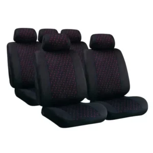 ΚΑΛΥΜΜΑΤΑ GLAMUR ΣΕΤ - ΜΑΥΡΟ/ΚΟΚΚΙΝΟ 54925