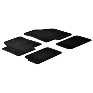 LAMPA - ΠΑΤΑΚΙΑ ΑΥΤΟΚΙΝΗΤΟΥ ΑΠΟ ΛΑΣΤΙΧΟ ΓΙΑ KIA SOUL 03/2009-11/2012 ΣΕ ΜΑΥΡΟ ΧΡΩΜΑ ΧΩΡΙΣ ΚΟΥΜΠΩΜΑΤΑ - 4 ΤΕΜ. 24395
