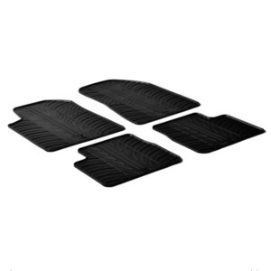 ΜΑΡΚΕ ΠΑΤΑΚΙΑ ΣΕ ΣΚΑΦΗ ΛΑΣΤΙΧΟ ΓΙΑ ALFA ROMEO GIULIETTA 04/2010-2021 SUMISURA ΣΕ ΜΑΥΡΟ ΧΡΩΜΑ ME ΚΟΥΜΠΩΜΑΤΑ LAMPA - 4 ΤΕΜ. 24462