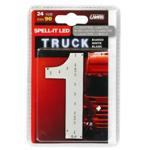 ΑΡΙΘΜΟΣ 1 ΛΕΥΚΟ 24V LED 98749