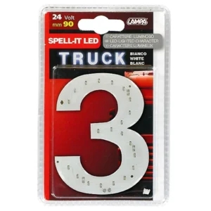 ΑΡΙΘΜΟΣ 3 ΛΕΥΚΟ 24V LED 98751