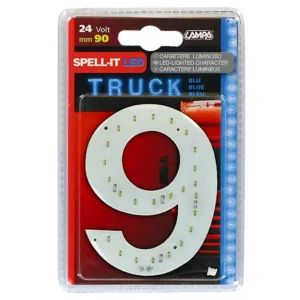 ΑΡΙΘΜΟΣ 9 ΜΠΛΕ 24V LED 98799