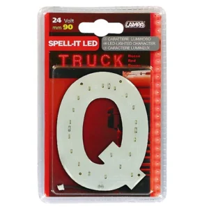 ΓΡΑΜΜΑ Q ΚΟΚΚΙΝΟ 24V LED 98946