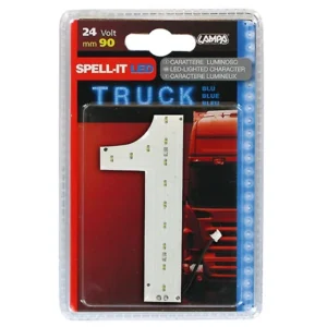 ΑΡΙΘΜΟΣ 1 ΜΠΛΕ 24V LED 98791