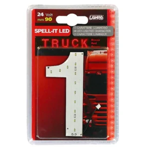 ΑΡΙΘΜΟΣ 1 ΚΟΚΚΙΝΟ 24V LED 98956