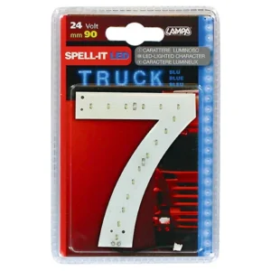 ΑΡΙΘΜΟΣ 7 ΜΠΛΕ 24V LED 98797