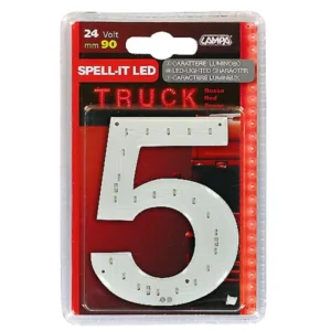 ΑΡΙΘΜΟΣ 5 ΚΟΚΚΙΝΟ 24V LED 98960