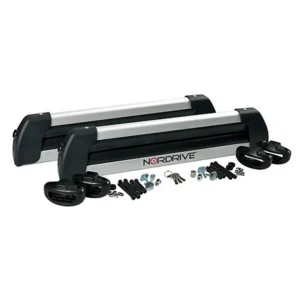 ΒΑΣΗ ΣΚΙ ΟΡΟΦΗΣ 4 ΖΕΥΓΑΡΙΑ ΣΚΙ /2 SNOWBOARD ΑΛΟΥΜΙΝΙΟΥ ΜΕ ΚΛΕΙΔΙ NORDIC-KING 58cm N40010