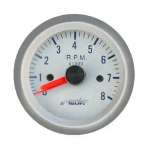 ΣΤΡΟΦΟΜΕΤΡΟ ΛΕΥΚΟ 0-8.000rpm TM/SB