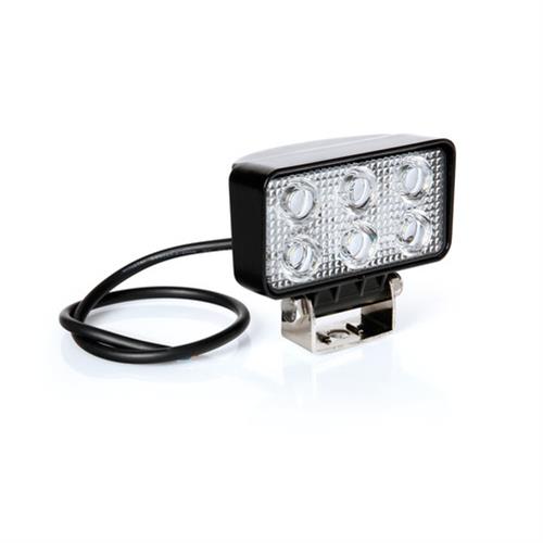 ΠΡΟΒΟΛΕΑΣ ΕΡΓΑΣΙΑΣ WL-2 18W 1200LM  ΜΕ 6 LED ΚΑΡΦΙ 10-30V/21W 6.000K (111 x 95 x 56 mm) -1ΤΕΜ. 72313