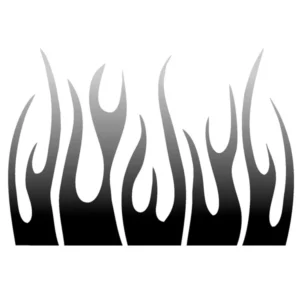 ΑΥΤΟΚΟΛΛΗΤΟ ΦΛΟΓΑ-ΜΑΥΡΟ/ΑΝΘΡΑΚΙ 07734