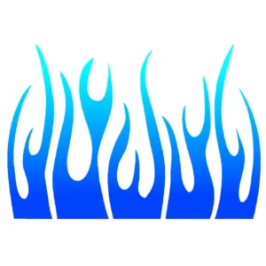 ΑΥΤΟΚΟΛΛΗΤΟ ΦΛΟΓΑ-ΜΠΛΕ 07735