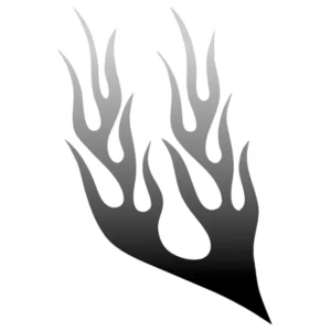 ΑΥΤΟΚΟΛΛΗΤΟ ΦΛΟΓΑ-ΜΑΥΡΟ/ΑΝΘΡΑΚΙ 07744