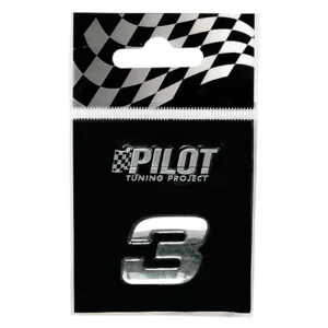 ΑΥΤΟΚΟΛΛΗΤΟ ΑΡΙΘΜΟΣ 3D TYPE-1 (3) 18mm 07940