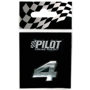 ΑΥΤΟΚΟΛΛΗΤΟ ΑΡΙΘΜΟΣ 3D TYPE-1 (4) 18mm 07941