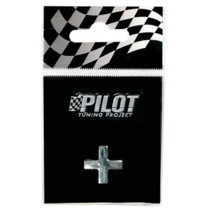 ΑΥΤΟΚΟΛΛΗΤΟ ΣΥΜΒΟΛΟ 3D TYPE-1 (+) 18mm 07956