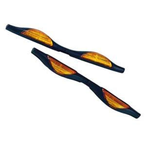 Αντικρουστικά πόρτας Wave (ζευγάρι) με ανακλαστήρες 20658