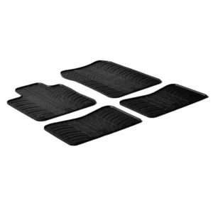 ΜΑΡΚΕ ΠΑΤΑΚΙΑ ΣΕ ΣΚΑΦΗ ΛΑΣΤΙΧΟ ΓΙΑ RENAULT TWINGO II 06/2007-2014 SUMISURA ΣΕ ΜΑΥΡΟ ΧΡΩΜΑ ME ΚΟΥΜΠΩΜΑΤΑ LAMPA - 4 ΤΕΜ. 24301