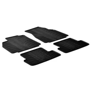 ΜΑΡΚΕ ΠΑΤΑΚΙΑ ΣΕ ΣΚΑΦΗ ΛΑΣΤΙΧΟ ΓΙΑ RENAULT MEGANE II 10/2002-09/2008 SUMISURA ΣΕ ΜΑΥΡΟ ΧΡΩΜΑ ΧΩΡΙΣ ΚΟΥΜΠΩΜΑΤΑ LAMPA - 4 ΤΕΜ. 24302