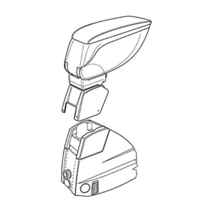 Βάση αντάπτορας τεμπέλη για OPEL MERIVA 05/03>04/10 -  Lampa - 1 τεμ. 56104