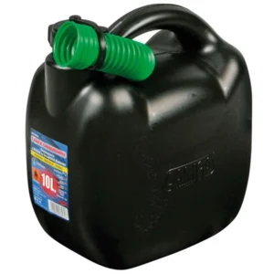 ΜΠΕΤΟΝΙ-ΚΑΝΙΣΤΡΟ ΠΛΑΣΤΙΚΟ ΜΕ ΣΤΟΜΙΟ ΚΑΤΑΛΛΗΛΟ ΓΙΑ ΟΛΑ ΤΑ ΚΑΥΣΙΜΑ ΜΑΥΡΟ JERRY CAN 10LT 66981