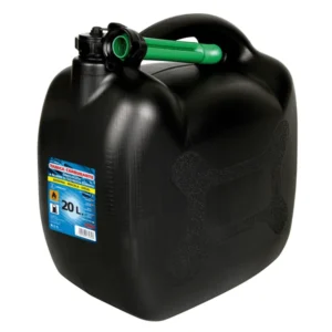 ΜΠΕΤΟΝΙ-ΚΑΝΙΣΤΡΟ ΠΛΑΣΤΙΚΟ ΜΕ ΣΤΟΜΙΟ ΚΑΤΑΛΛΗΛΟ ΓΙΑ ΟΛΑ ΤΑ ΚΑΥΣΙΜΑ ΜΑΥΡΟ JERRY CAN 20LT 66984