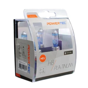 H8 12V 35W 3.250K +130% PGJ19-1 POWERTECK PLATINUM 2ΤΕΜ. M-TECH PTZPT8-DUO