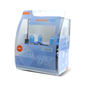 H3 12V 55W 3.450K PK22s POWERTECK SUPERWHITE 2ΤΕΜ. PTZSW3-DUO