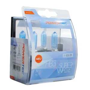 HB3 12V 65W 3.450K P20d POWERTECK SUPERWHITE 2ΤΕΜ. PTZSWHB3-DUO