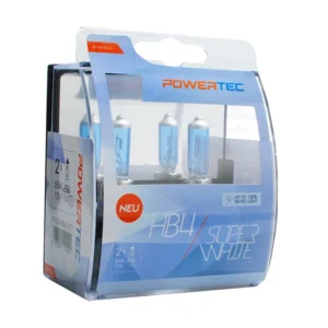 HB4 12V 55W 3.450K P22d POWERTECK SUPERWHITE 2ΤΕΜ. PTZSWHB4-DUO