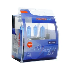 H11 12V 55W PGJ19-2 5.000K POWERTEC XENON BLUE 2ΤΕΜ. PTZXB11-DUO