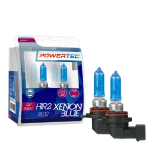 ΛΑΜΠΕΣ HIR2 9012 55W 12V  (up to 6.000k) POWERTEC XENON BLUE  mTECH - 2 Τεμ. PTZXBHIR2-DUO