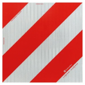 ΑΝΑΚΛΑΣΤΙΚΟ ΣΗΜΑ ΣΕ ΠΑΝΕΛ ΓΑΛΒΑΝΙΣΜΕΝΟΥ ΧΑΛΥΒΑ ΛΕΥΚΟ/ΚΟΚΚΙΝΟ DIN3071TPESC-B 423x423mm LAMPA - 1 ΤΕΜ RA4052A