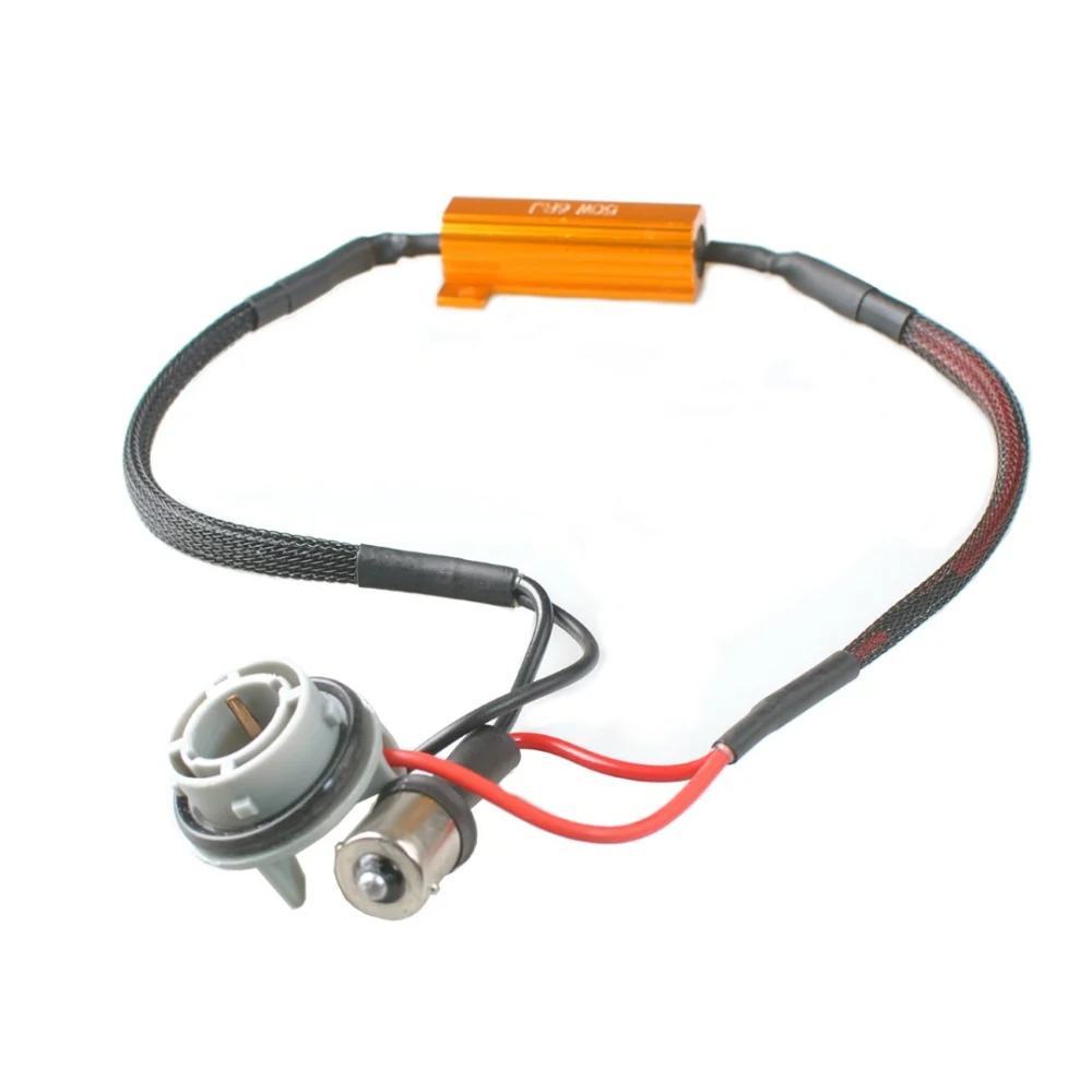 ΑΝΤΙΣΤΑΣΗ ΓΙΑ ΛΑΜΠΕΣ LED BA15s 25W/25ohm 35mm ΑΝΤΙΣΤΑΣΗ ΓΙΑ ΛΑΜΠΕΣ LED BA15s 25W/25ohm 35mm RE008 - Image 1