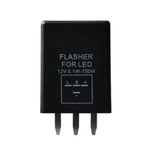 LED FLASHER (ΦΛΑΣΙΕΡΑ) 12V 0,1-150W 4 ΕΠΑΦΩΝ (L+-)  mTECH - 1 Τεμ. RE104