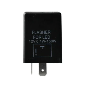LED FLASHER (ΦΛΑΣΙΕΡΑ) 12V 0,1-150W 2 ΕΠΑΦΩΝ (L+-)  mTECH - 1 Τεμ. RE105