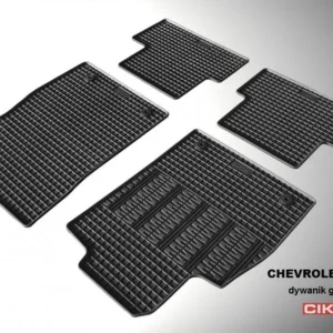 ΜΑΡΚΕ ΠΑΤΑΚΙΑ ΣΕ ΣΚΑΦΗ ΛΑΣΤΙΧΟ ΓΙΑ CHEVROLET CRUZE 2008-2016 / OPEL ASTRA J 2009-2016 ΣΕ ΜΑΥΡΟ ΧΡΩΜΑ ΜΕ ΚΟΥΜΠΩΜΑΤΑ CIK - 4 ΤΕΜ. RMCIKCHEV001