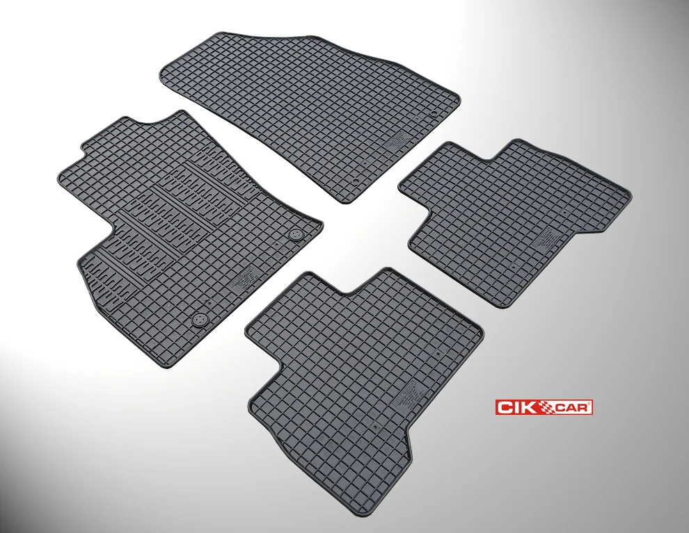 ΜΑΡΚΕ ΠΑΤΑΚΙΑ ΣΕ ΣΚΑΦΗ ΛΑΣΤΙΧΟ ΓΙΑ CITROEN NEMO MULTISPACE / PEUGEOT BIPPER TEPEE / FIAT QUBO 2008+ ΣΕ ΜΑΥΡΟ ΧΡΩΜΑ ΜΕ ΚΟΥΜΠΩΜΑΤΑ CIK - 4 ΤΕΜ. Cik - ΜΑΡΚΕ ΠΑΤΑΚΙΑ ΣΕ ΣΚΑΦΗ ΛΑΣΤΙΧΟ ΓΙΑ CITROEN NEMO MULTISPACE / PEUGEOT BIPPER TEPEE / FIAT QUBO 2008+ ΣΕ ΜΑΥΡΟ ΧΡΩΜΑ ΜΕ ΚΟΥΜΠΩΜΑΤΑ - 4 ΤΕΜ. (RM.CI.0011/CK) RMCIKCIT00011 - Image 1