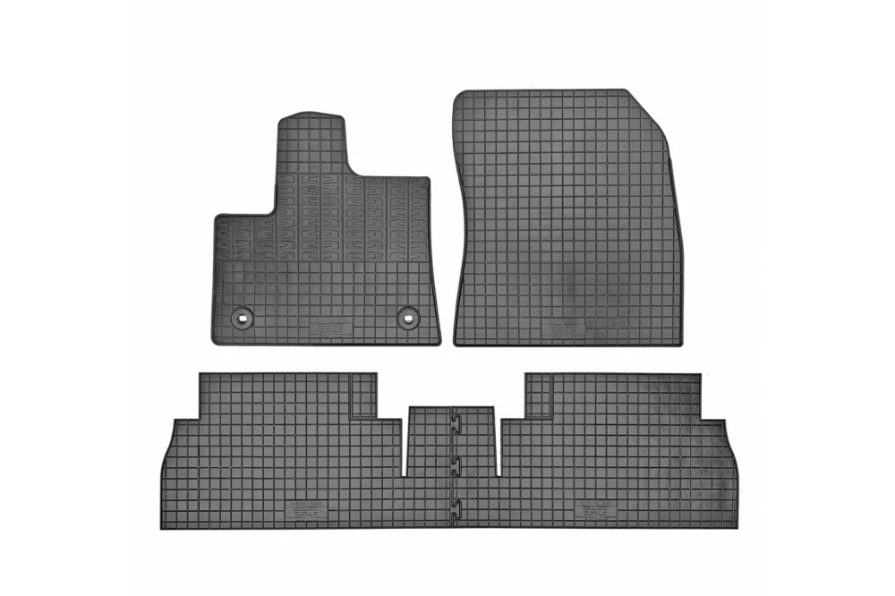 ΜΑΡΚΕ ΠΑΤΑΚΙΑ ΣΕ ΣΚΑΦΗ ΛΑΣΤΙΧΟ ΓΙΑ CITROEN BERLINGO 5ΘΕΣΙΟ 2018+ / OPEL COMBO E 5ΘΕΣΙΟ 2018+ / PEUGEOT RIFTER 5ΘΕΣΙΟ 2018+ ΣΕ ΜΑΥΡΟ ΧΡΩΜΑ ΜΕ ΣΤΡΟΓΓΥΛΑ ΚΟΥΜΠΩΜΑΤΑ CIK - 4 ΤΕΜ. ΜΑΡΚΕ ΠΑΤΑΚΙΑ ΣΕ ΣΚΑΦΗ ΛΑΣΤΙΧΟ ΓΙΑ CITROEN BERLINGO 5ΘΕΣΙΟ 2018+ / OPEL COMBO E 5ΘΕΣΙΟ 2018+ / PEUGEOT RIFTER 5ΘΕΣΙΟ 2018+ ΣΕ ΜΑΥΡΟ ΧΡΩΜΑ ΜΕ ΣΤΡΟΓΓΥΛΑ ΚΟΥΜΠΩΜΑΤΑ CIK - 4 ΤΕΜ. RMCIKCIT00025 - Image 1