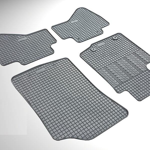 Cik - ΠΑΤΑΚΙΑ ΑΥΤΟΚΙΝΗΤΟΥ ΑΠΟ ΛΑΣΤΙΧΟ ΓΙΑ PEUGEOT 108 2014-2021 / CITROEN C1 2014-2021 ΣΕ ΜΑΥΡΟ ΧΡΩΜΑ ΜΕ ΚΟΥΜΠΩΜΑΤΑ - 4 ΤΕΜ. (RM.PE.0004/CK) RMCIKPEU00004