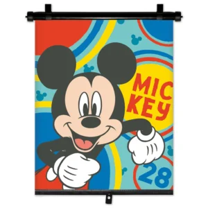 ΚΟΥΡΤΙΝΑΚΙ ΗΛΙΟΠΡΟΣΤΑΣΙΑΣ ΣΕ ΡΟΛΟ MICKEY 36x45cm ΓΙΑ ΠΛΑΙΝΟ ΤΖΑΜΙ/ΠΙΣΩ ΠΑΡΜΠΡΙΖ AMIO - 1 Τεμ. S59344