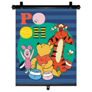 ΚΟΥΡΤΙΝΑΚΙ ΗΛΙΟΠΡΟΣΤΑΣΙΑΣ ΣΕ ΡΟΛΟ WINNIE THE POOH 36x45cm ΓΙΑ ΠΛΑΙΝΟ ΤΖΑΜΙ/ΠΙΣΩ ΠΑΡΜΠΡΙΖ AMIO - 1 Τεμ. S59347