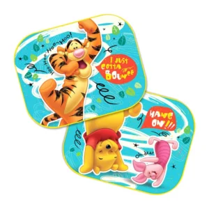 ΗΛΙΟΠΡΟΣΤΑΣΙΕΣ ΠΛΑΙΝΕΣ WINNIE THE POOH ΜΕ ΒΕΝΤΟΥΖΑ (44x35cm) AMiO – 2 ΤΕΜ. S9305