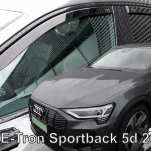 ΑΝΕΜΟΘΡΑΥΣΤΕΣ ΓΙΑ AUDI E-TRON SPORTBACK 5D 2020+  ΣΕΤ ΑΥΤΟΚΙΝΗΤΟΥ ΑΠΟ ΕΥΚΑΜΠΤΟ ΦΙΜΕ ΠΛΑΣΤΙΚΟ HEKO - 4 ΤΕΜ. 10281